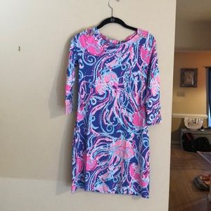 Lily Pulitzer 3/4 sleeve dress size XS